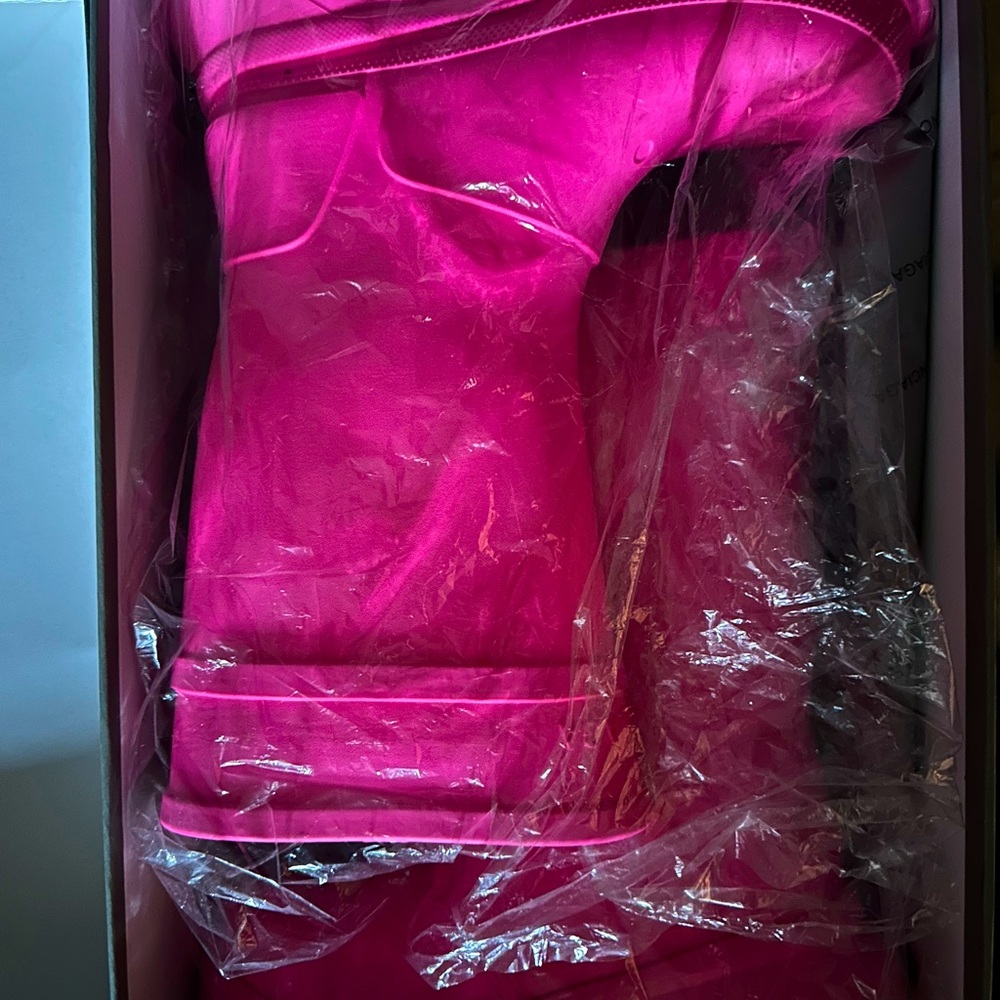 Vibrant Pink Rain Boots